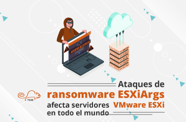 Ataques de ransomware ESXiArgs afecta servidores VMware ESXi en todo el mundo